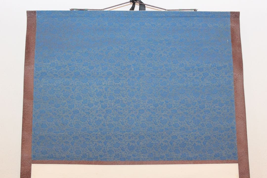 No5190 掛軸　ニ字書　「墨香」　肉筆紙本　書画　茶掛　古美術　送料無料