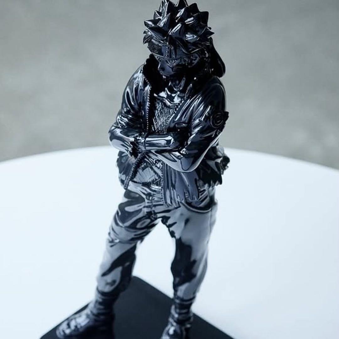 本日セール早い者勝！ RofJNARUTO25周年ナルトアートスタンドフィギュア