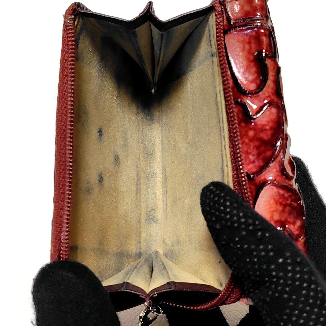 ATAO　ミニ財布　ワルツ　ハッピーヴィトロ　ストロベリーガーネット　ハート