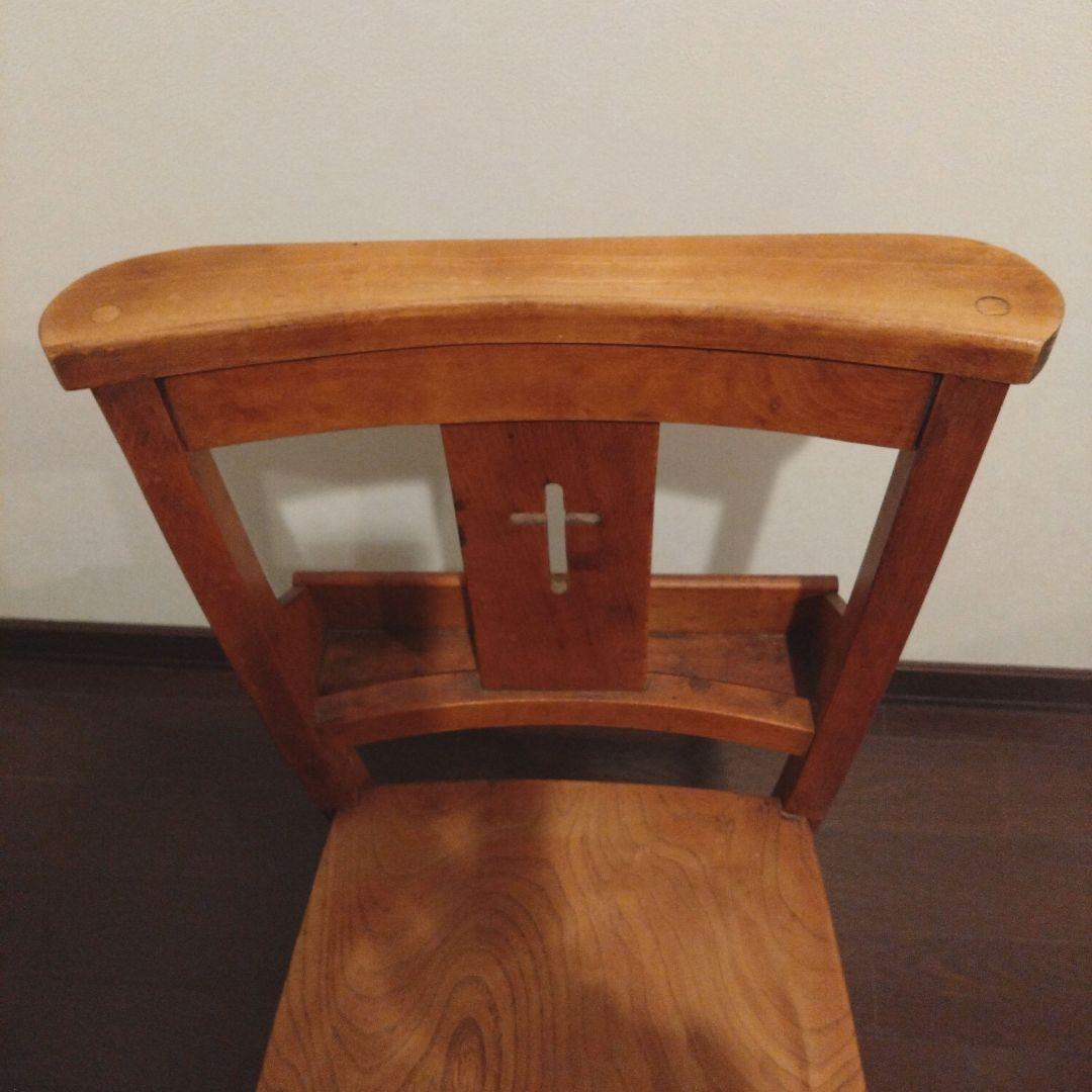 チャーチチェア 教会 いす 椅子 イギリスアンティーク アンティーク ビンテージ