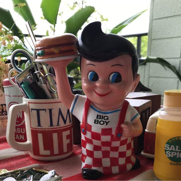 アメリカンBIG BOY貯金箱 貴重フィギュア送料無料