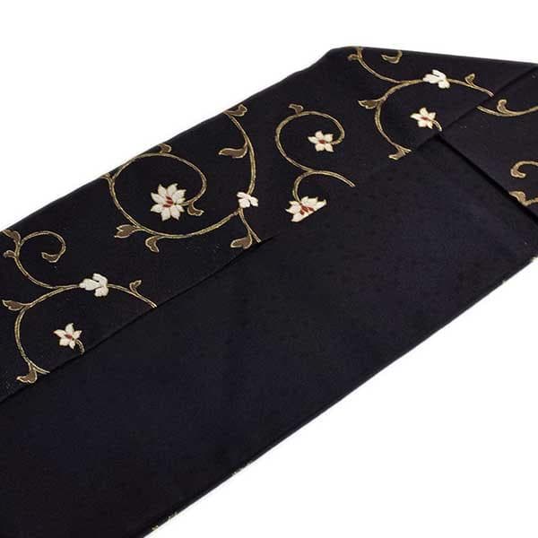 Y01-1 美しいキモノ掲載柄 石原さとみさん着用柄 弥栄織物 名古屋帯仕立上り