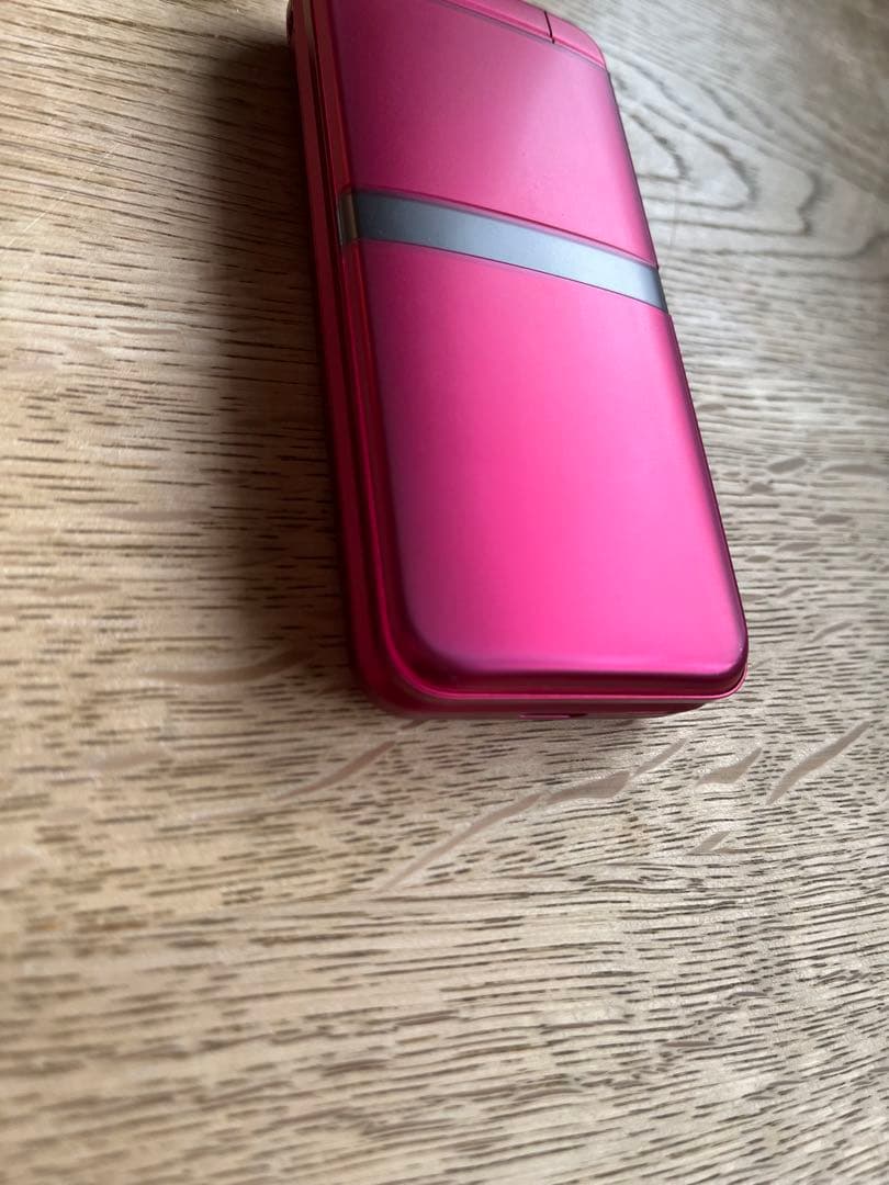 【美品】京セラDIGNO KY-42C レッド 折りたたみ携帯電話 ガラホ