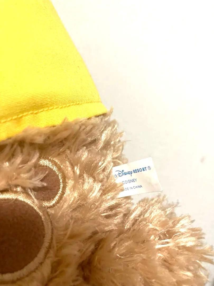 TDS ダッフィー 初期ぬいぐるみ　白タグ　ビーズ