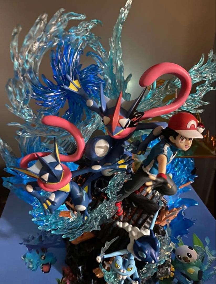 【新品】ゲッコウガ メガシンカ フィギュア 約30cm