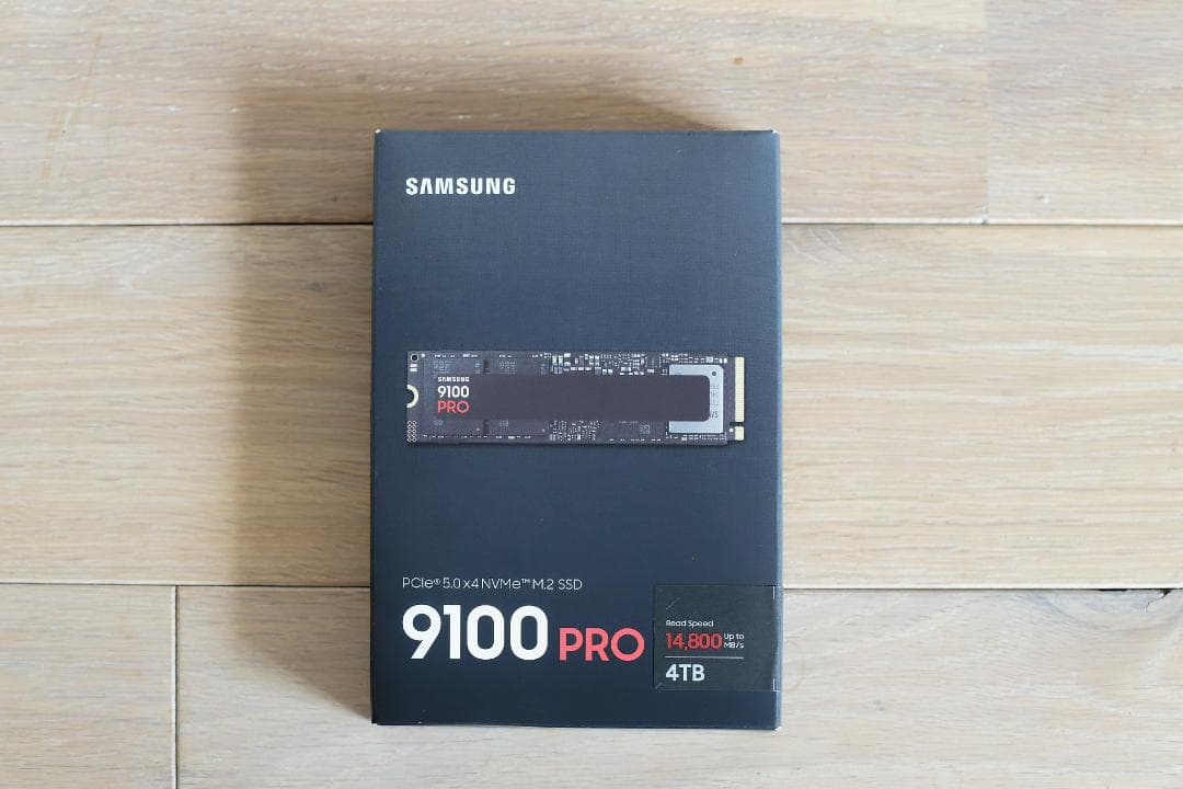 内蔵型SSD Samsung 9100 PRO 4TB SSD M.2 NVMe