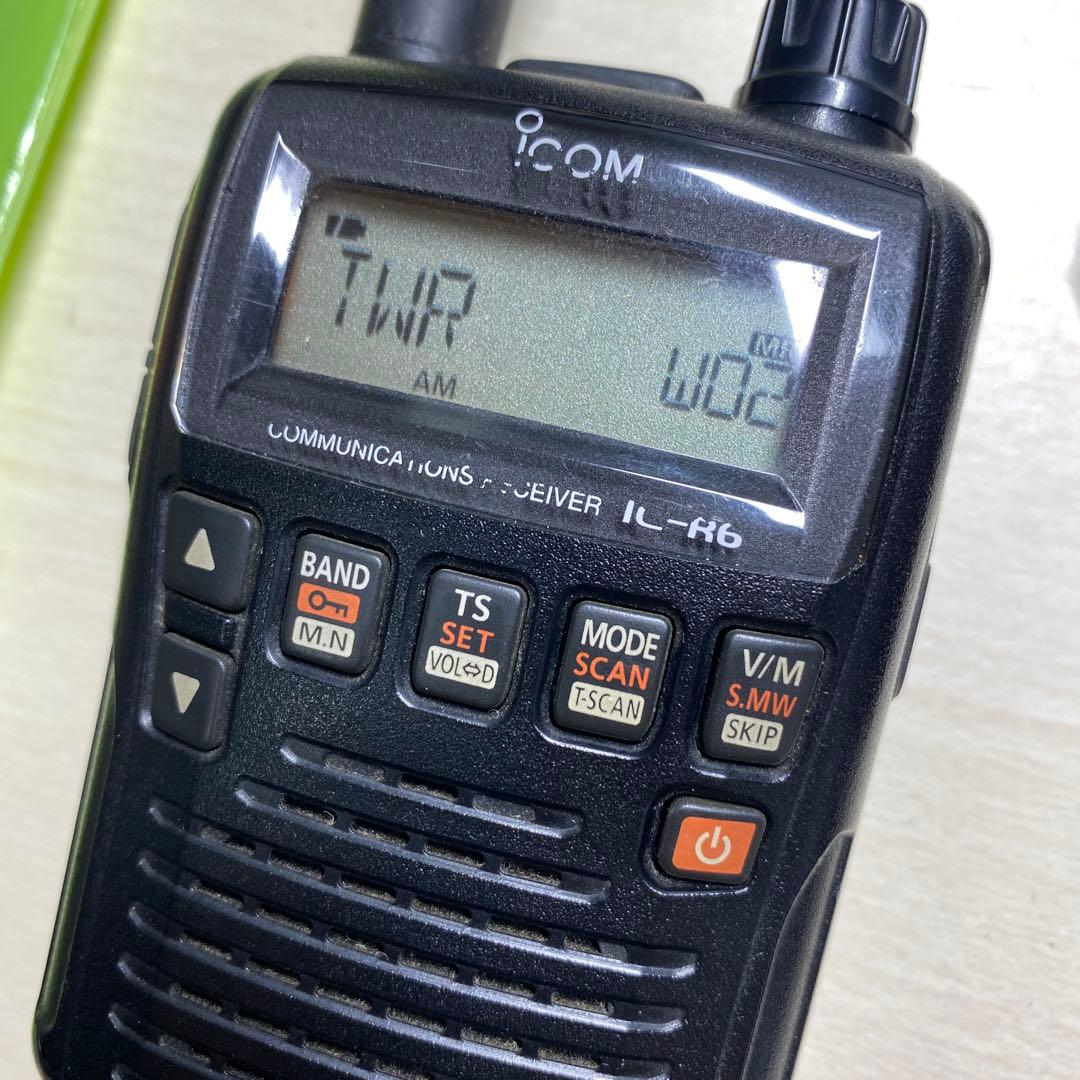 ち*だ様 動作確認済み icom ic-r6 アンテナ SMA→BNC変換コネク