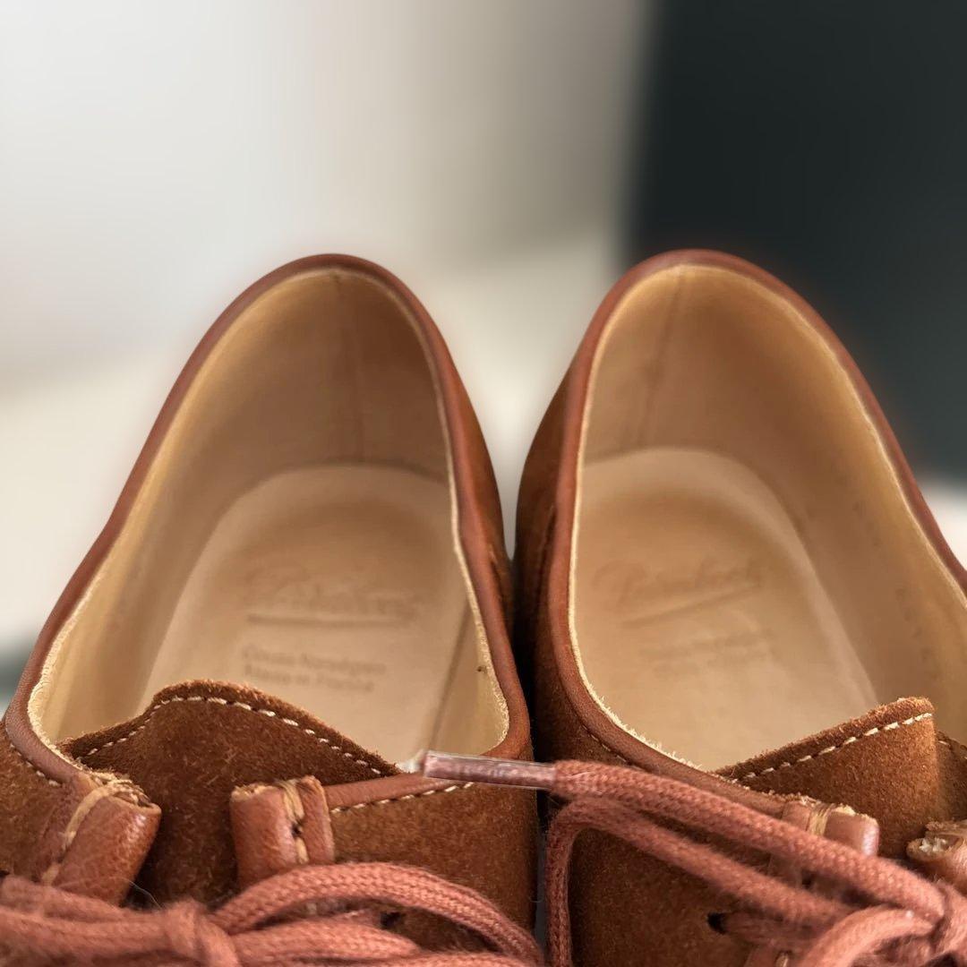 パラブーツ／ミカエル／スウェード／ウィスキー／39.5