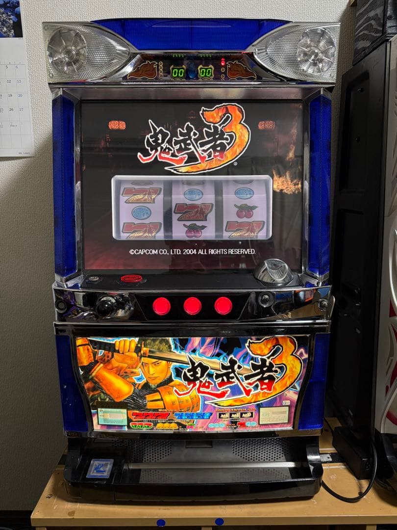 Ｎ*Ａ様 【名機】初代 鬼武者3 4号機　パチスロ　実機