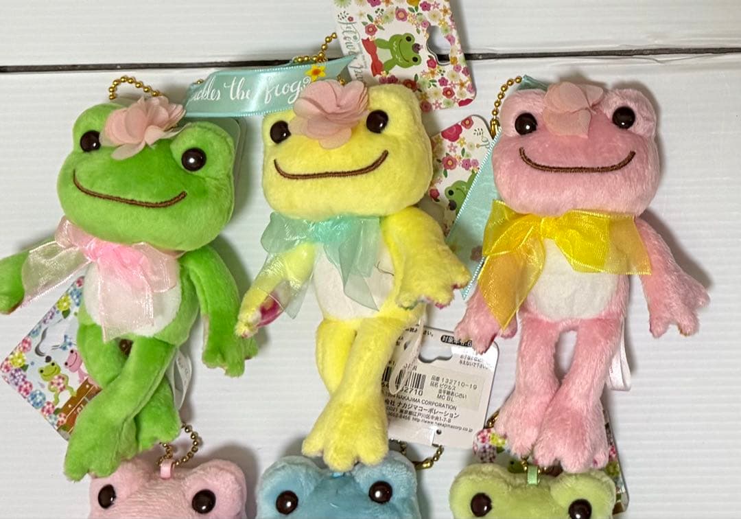 かえるのピクルスマスコット6点セット⑤未使用品