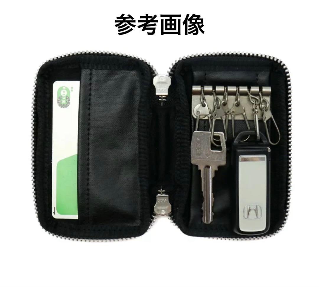 希少✨ポーター タンカー ラウンドファスナー キーケース セージグリーン　グレー