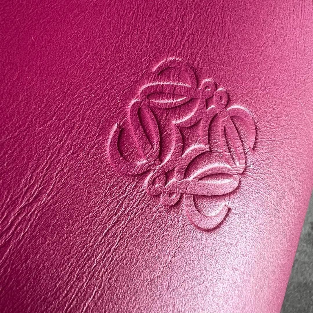 ゆずポン⭐️LOEWE⭐️ロエベ レオ トートバッグ アナグラム ピンク