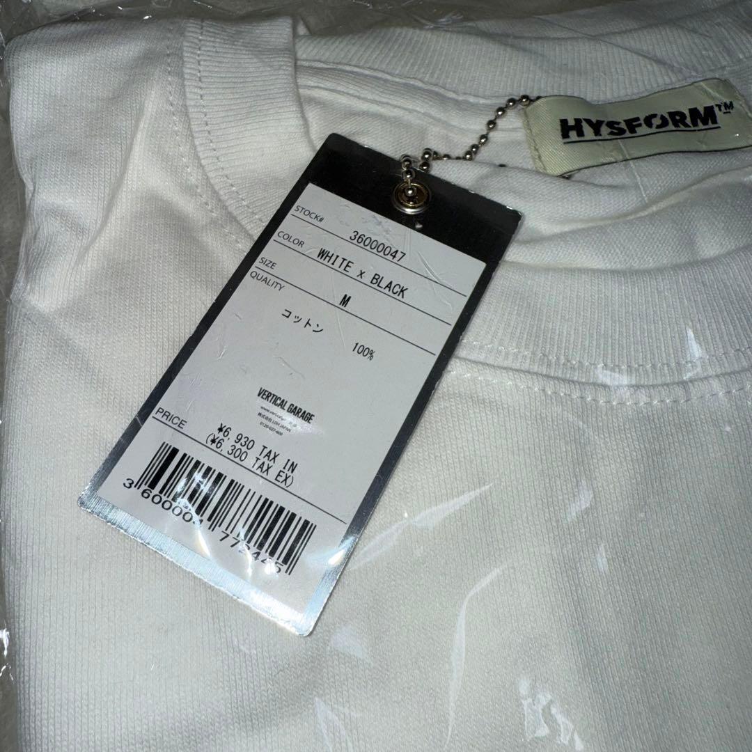 BALLISTIKBOYZ HYSFORM ホワイト ブラック Tシャツ M