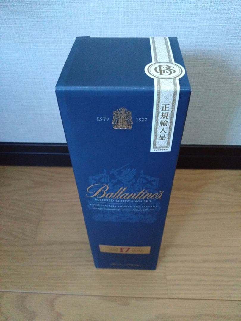 バランタイン 17年 700ml(新品・未開封・未使用)正規品 1本+外箱つき