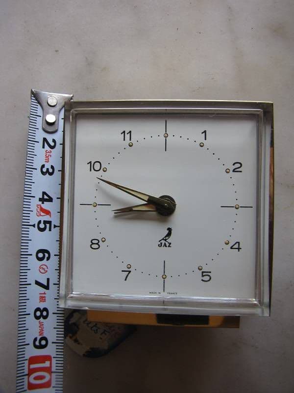JAZ　置き時計　未使用　ゼンマイ時計　 ん２２　映画アメリ