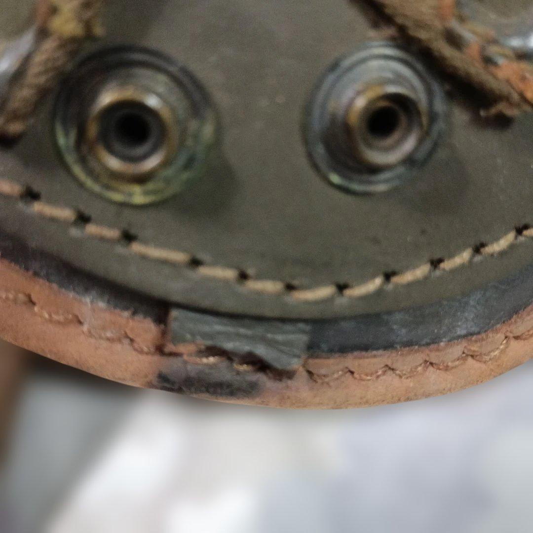 最終値下げ　WW2戦後カナダ軍戦車兵タンカーヘルメット少品