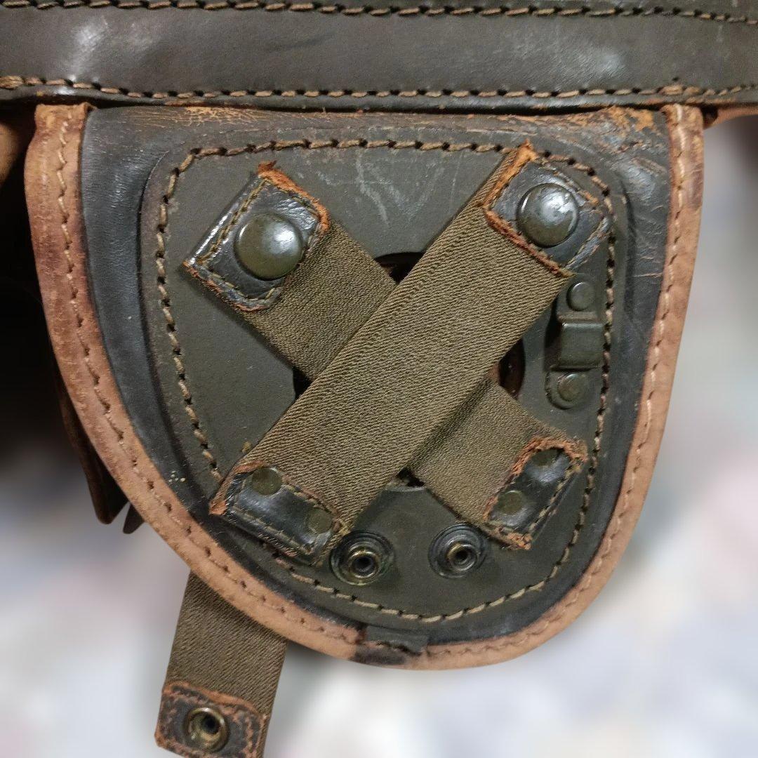 最終値下げ　WW2戦後カナダ軍戦車兵タンカーヘルメット少品