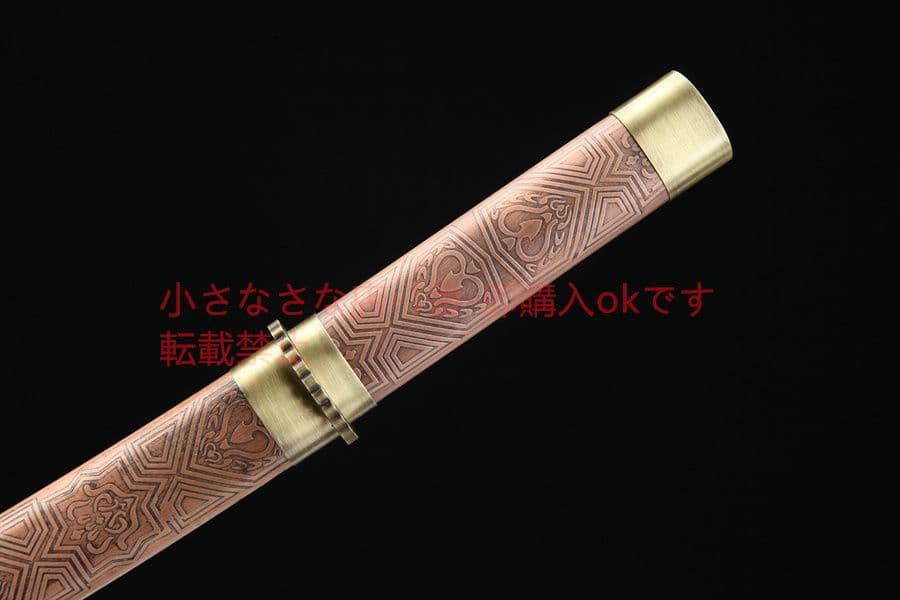 武具　刀装具　日本刀　模造刀　 肋差 短刀 居合刀 紫銅 こけし神