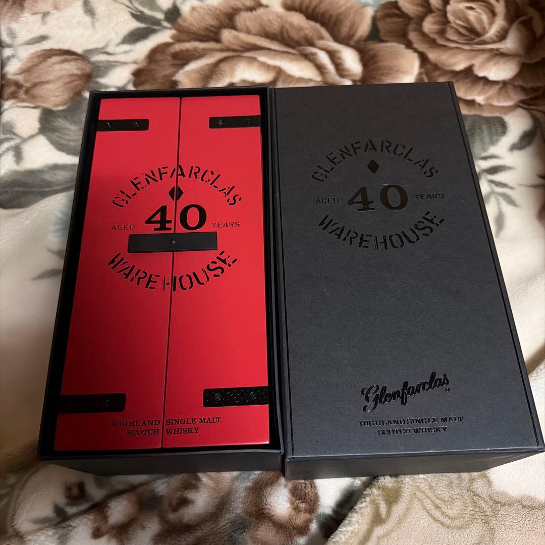 Glenfarclas 40年 シングルモルトウイスキー空箱