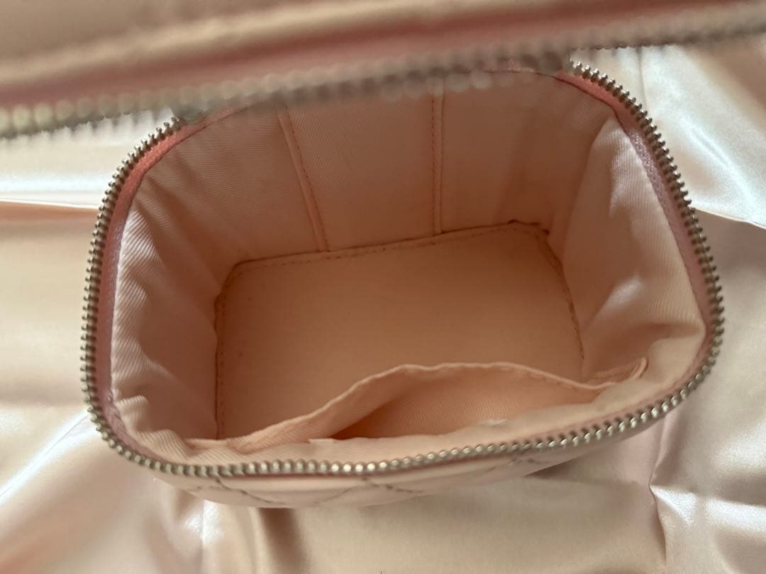 ダーリッチ キルティングスクエアミニバッグ ピンク