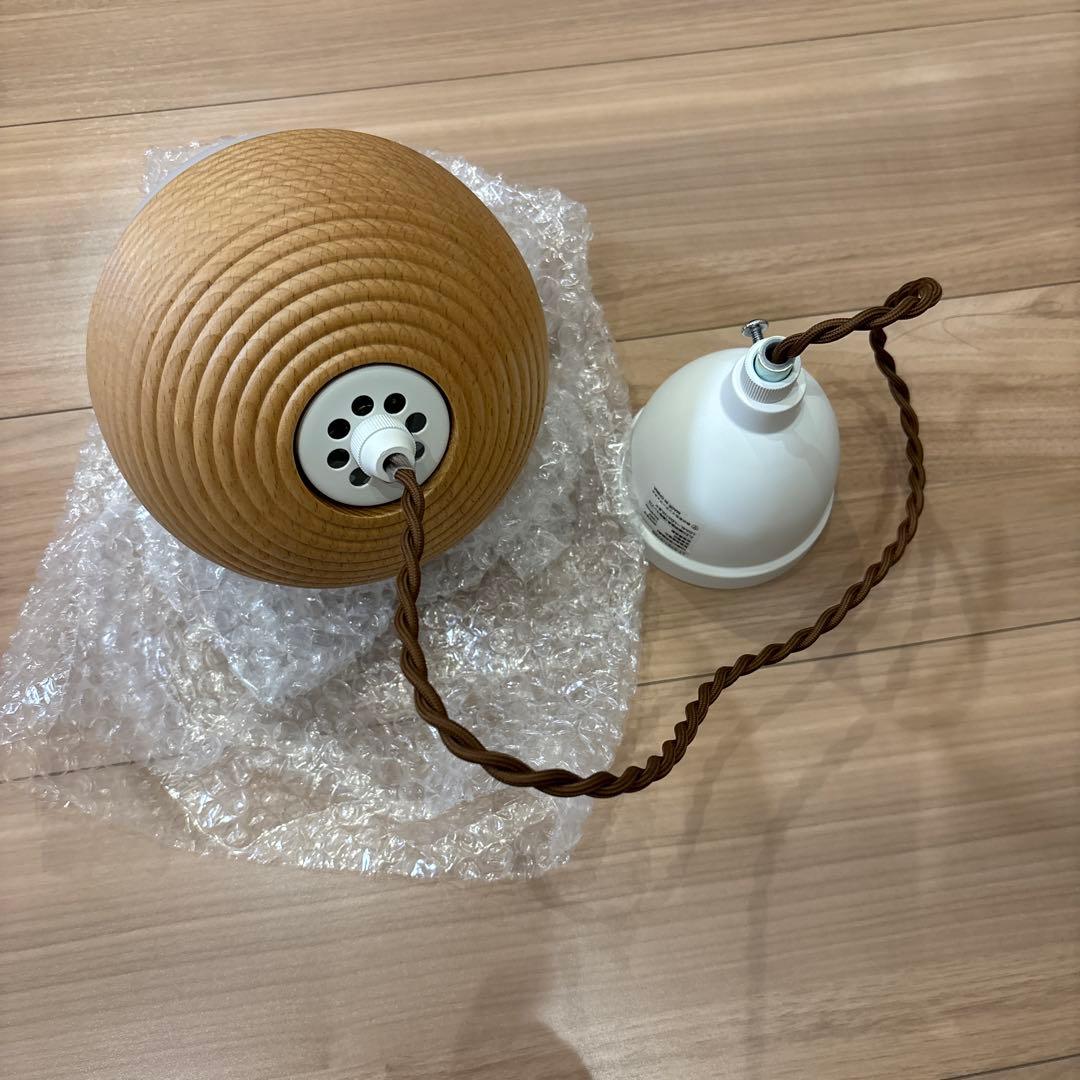 北欧ドーム型ペンダントライト　どんぐり