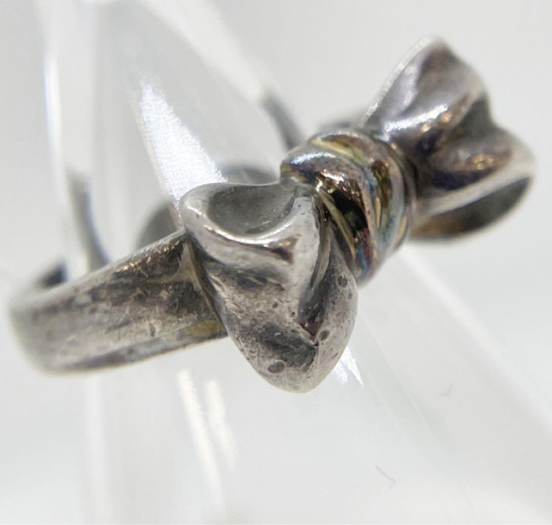 Tiffany & Co. リボンリング 925/750 3.7g サイズ5