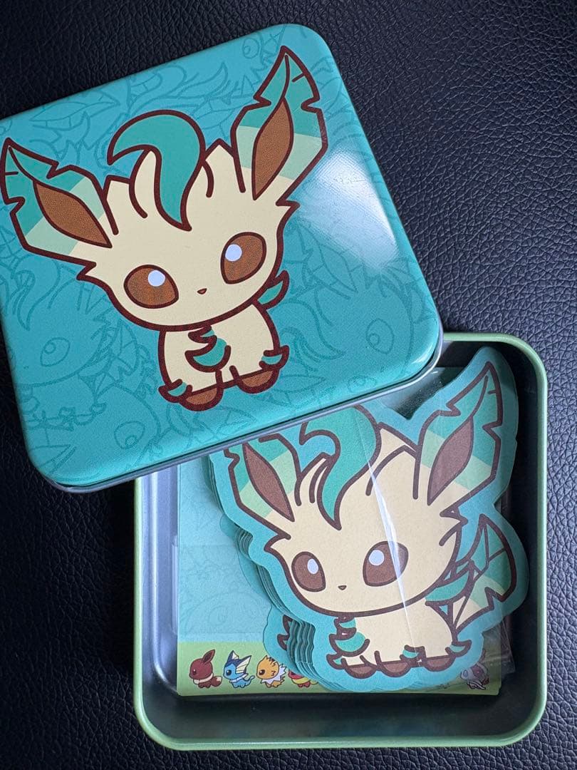 ポケモン　メモ缶　ブイズ　ポケモンドールズ