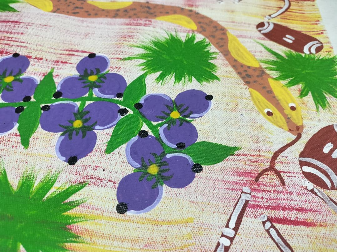 Roslyn Briscoe作 アボリジニアート