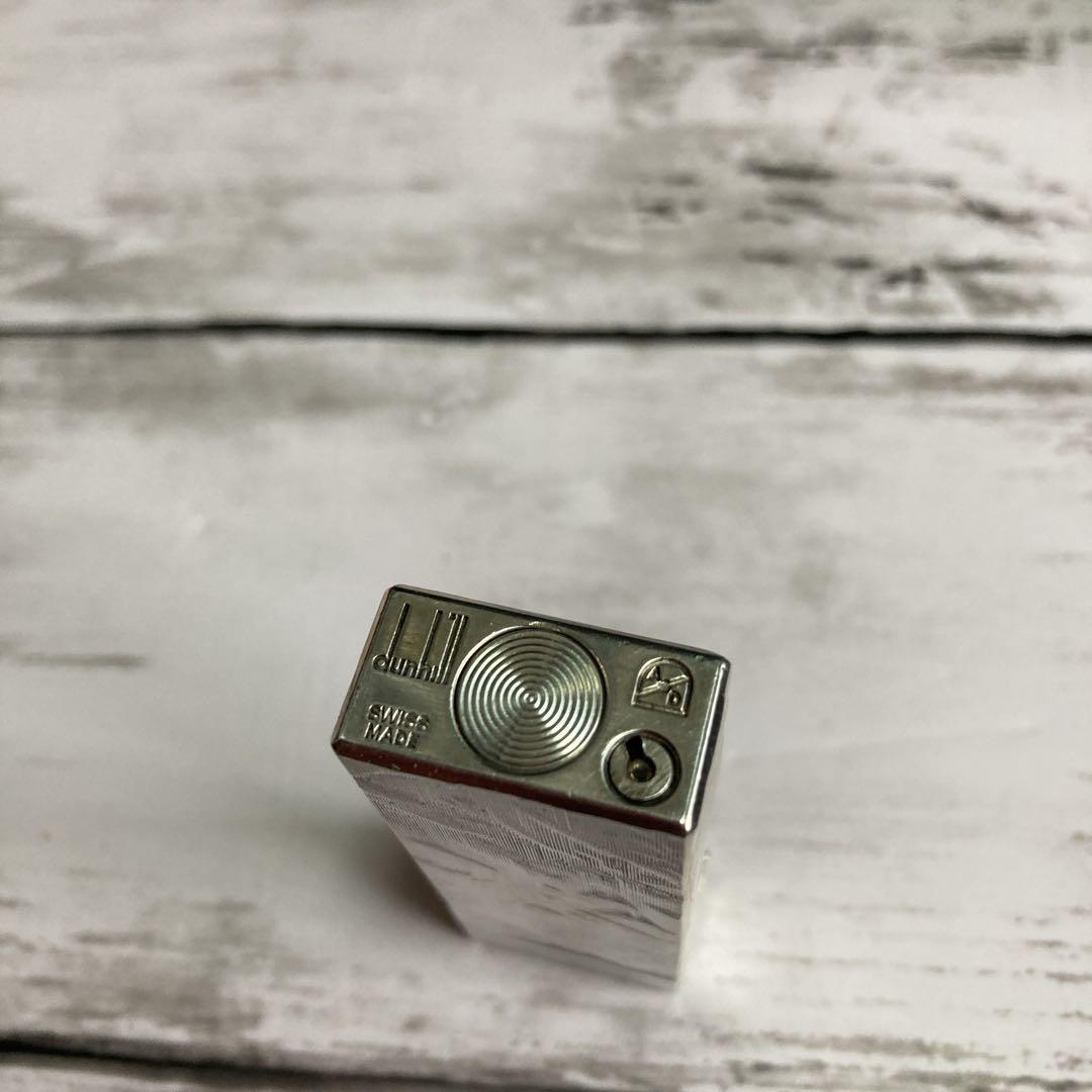 dunhill ダンヒル　ライター　シルバー　銀　レア　純金　ガス