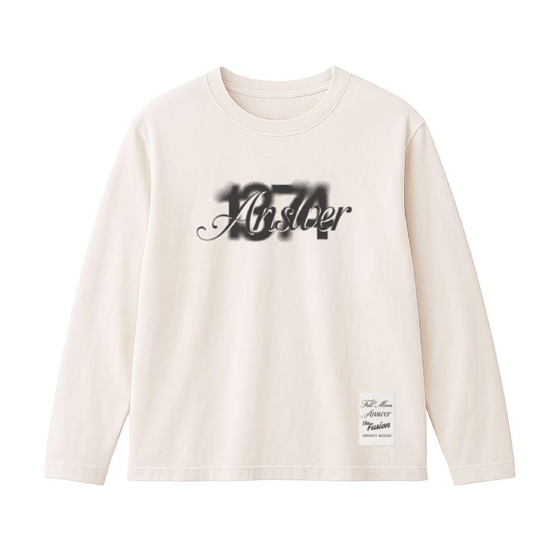 INFINITY MOON LS Tee ~ANSWER...~ LサイズØMI