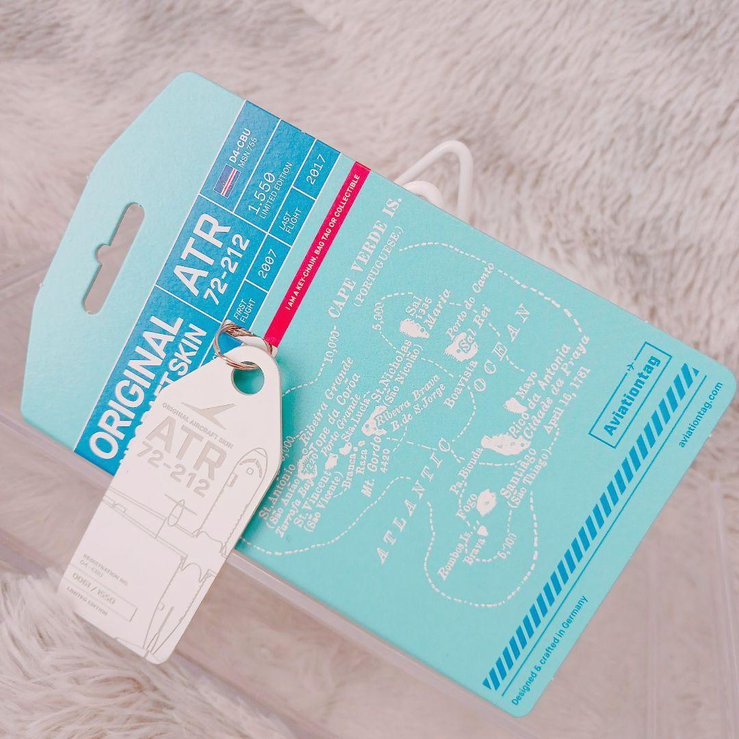 ☆航空タグ☆D4-CBU ATR72 記念ポストカードセット希少限定コレクション