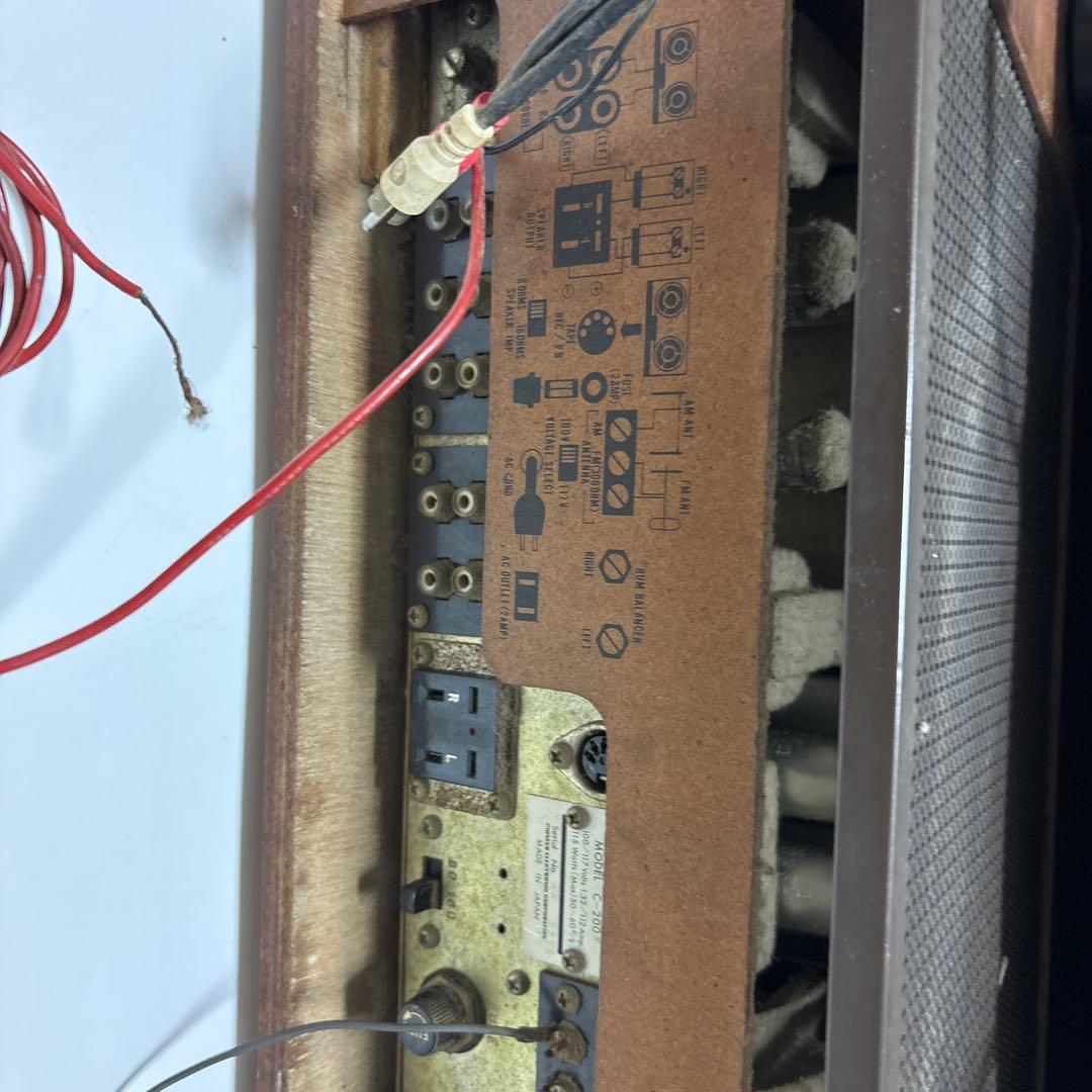 モ*ん様 PIONEER C-200真空管ラジオ アンプ AUP-6000 針8