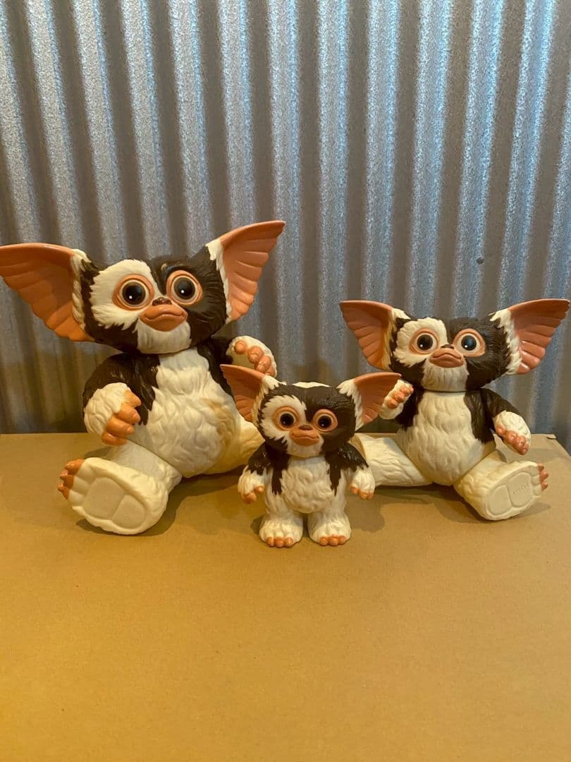 希少 1984年 トミー ギズモ 3体セット グレムリン ソフビ