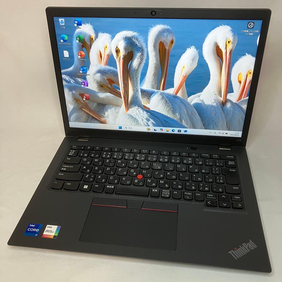 美品 ThinkPad L13 Gen4 第13世代 i7 16GB 保証期間中