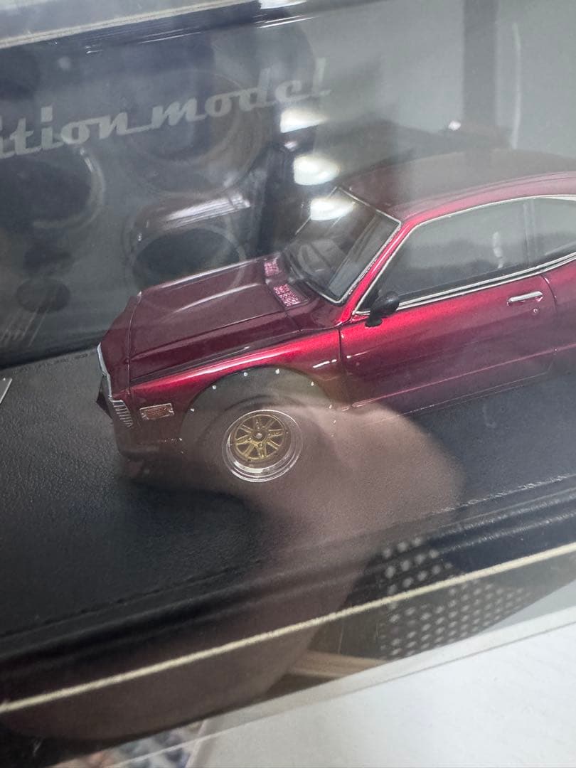 ignition model サバンナ ミニカー ワインレッド 1/43