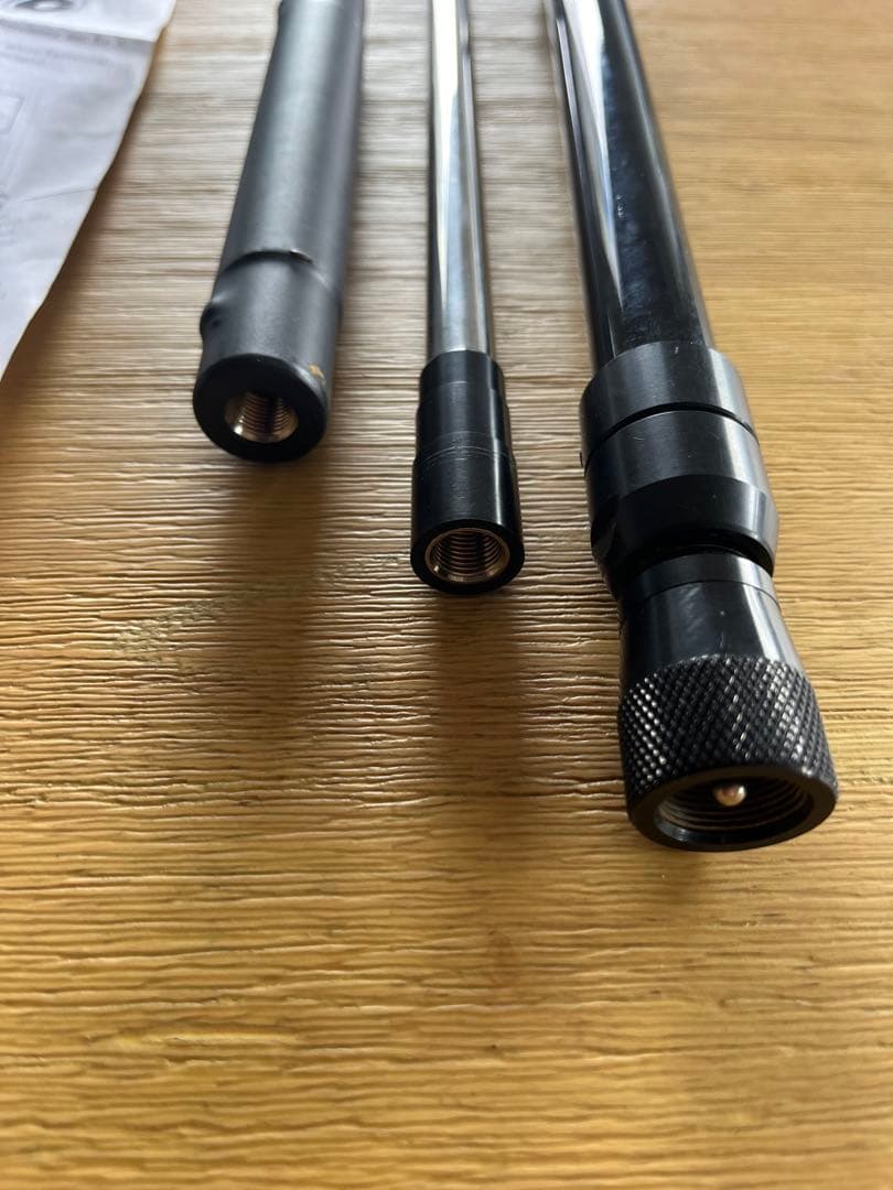 帯移動時用広帯域ロッド無線アンテナ ポータブルスクリュードライバー型アンテナ