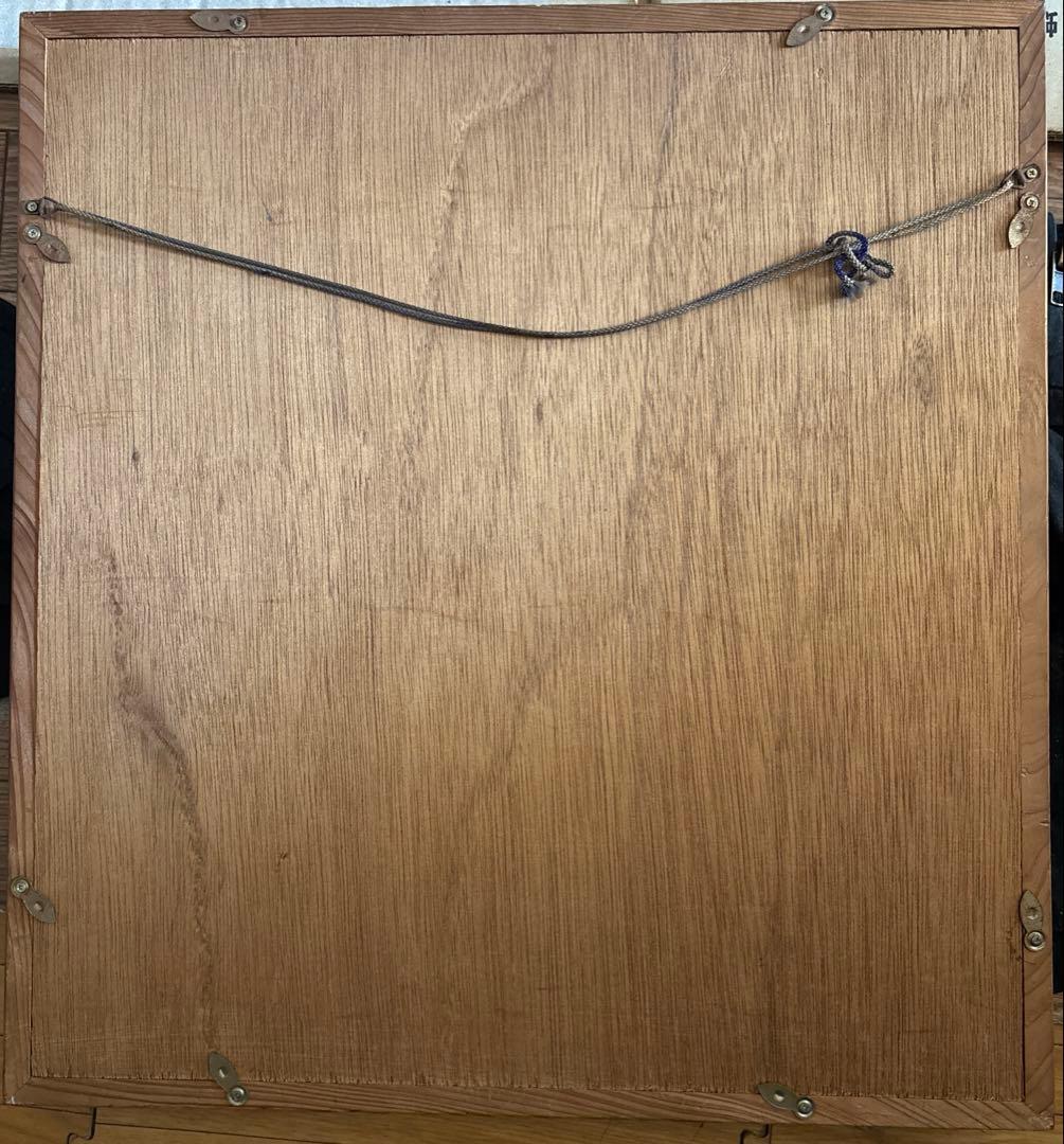 木製漢字「福」アート作品