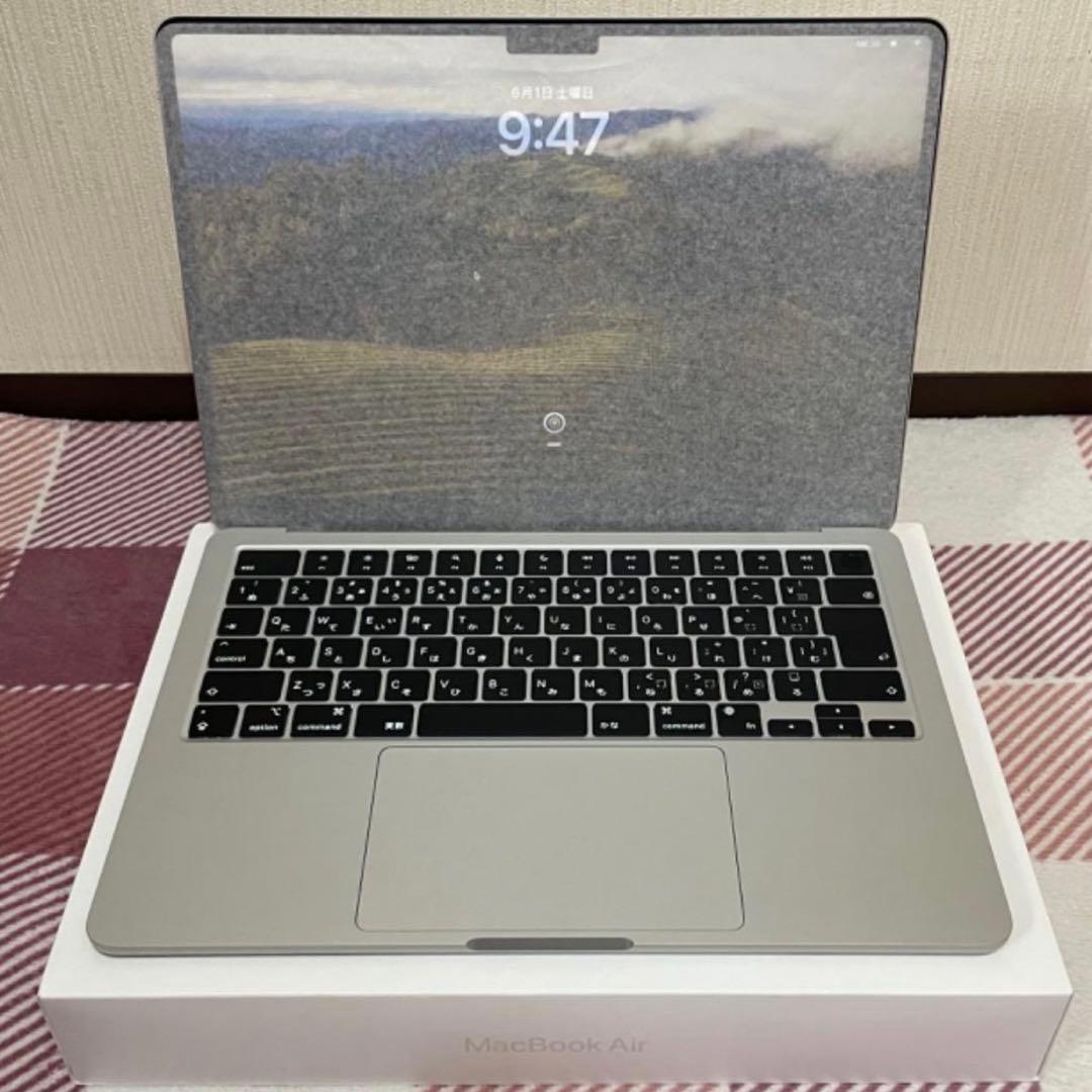 ほぼ新品　MACBOOK AIR M2- 8-512 Ofiice付き