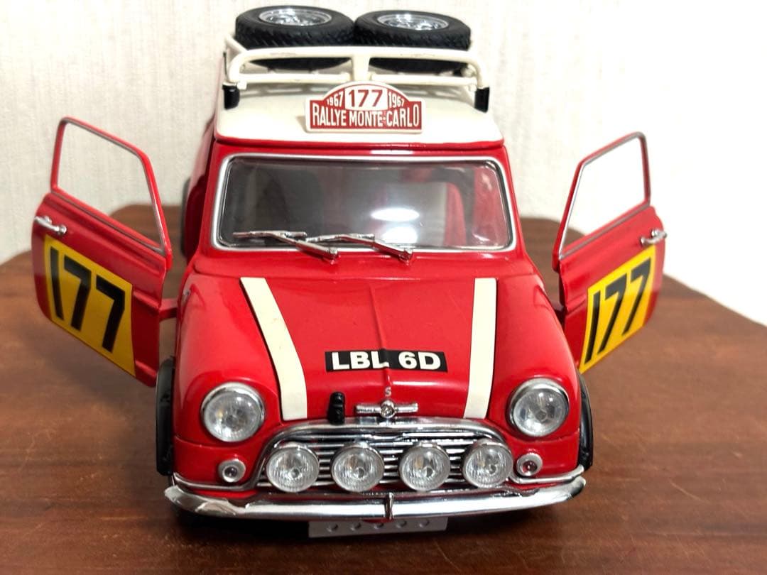 モーリスミニクーパー 1275S 1967モンテカルロ優勝車(No.177)
