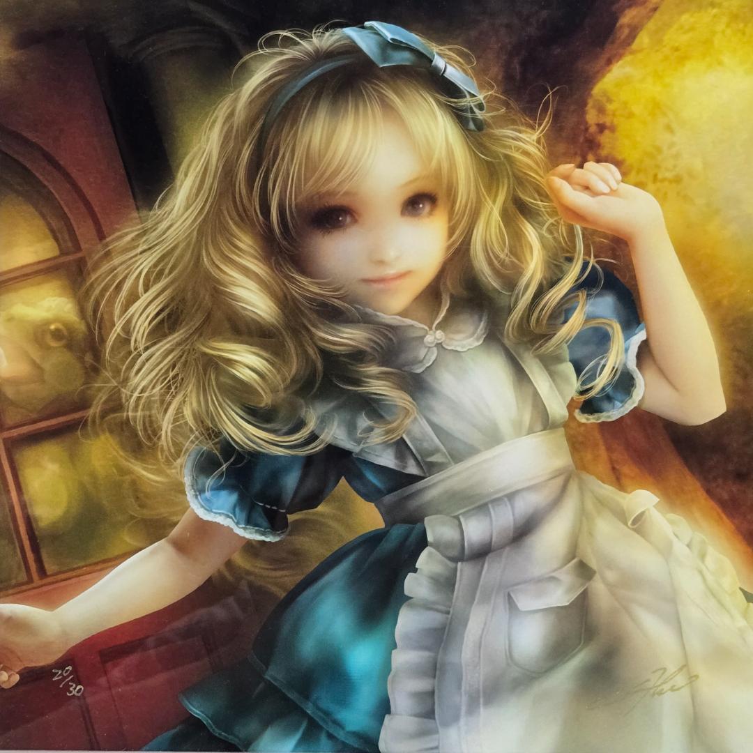 裏面直筆サイン　Shu シュウ　アリス・ロージュ　ヒロインアップ　ジークレー