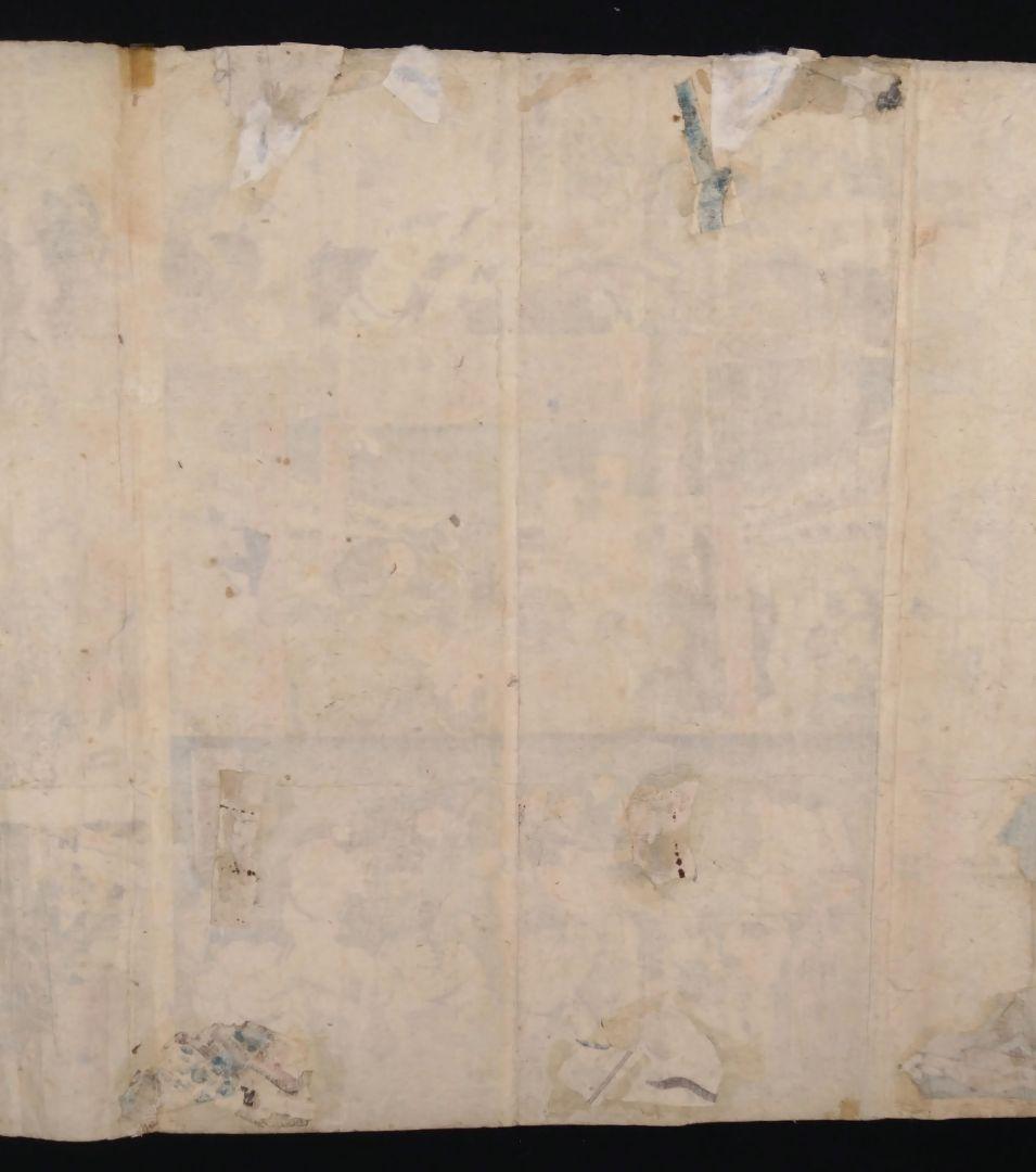 貴重 人気 相撲絵 江戸両国回向院大相模之圖 立川斎国郷画 浮世絵 版画 錦絵