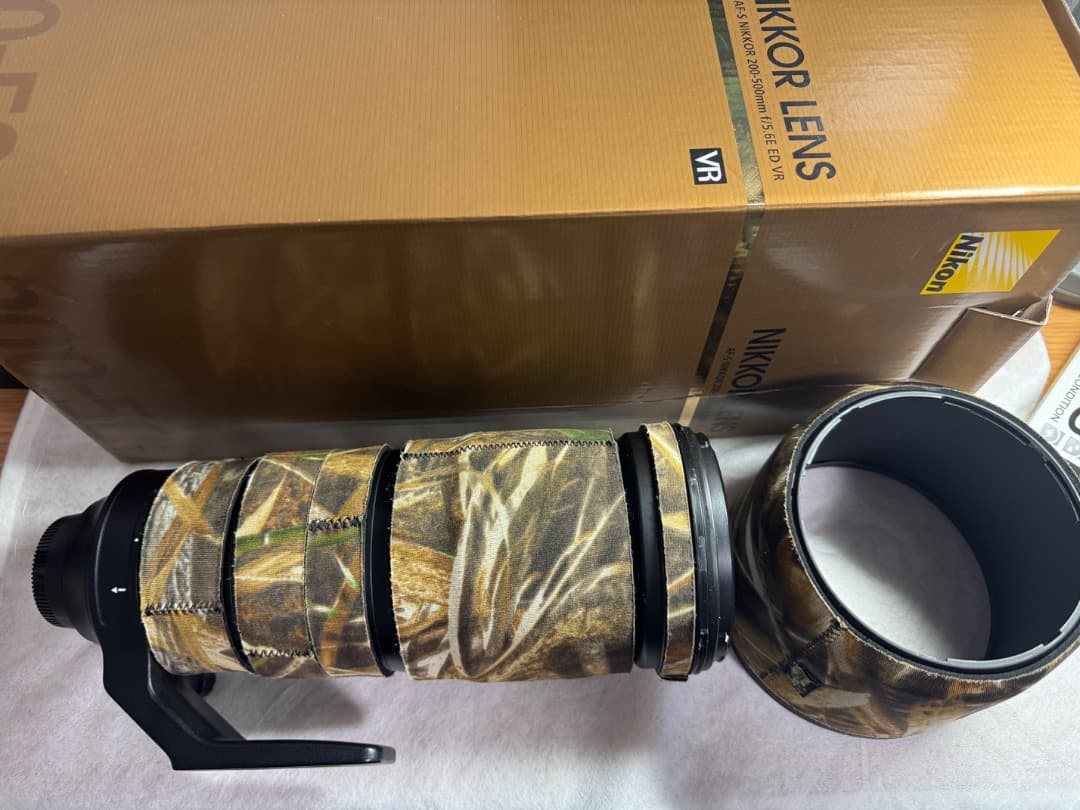 AF-S NIKKOR 200-500mm f/5.6E ED VR　おまけ付き