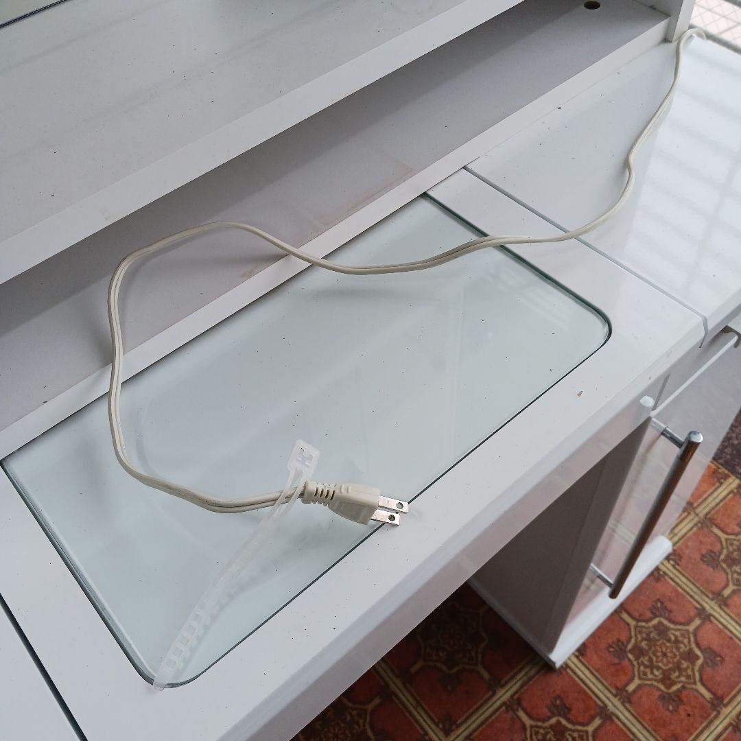 ドレッサー　鏡台　化粧台　ホワイト　木製