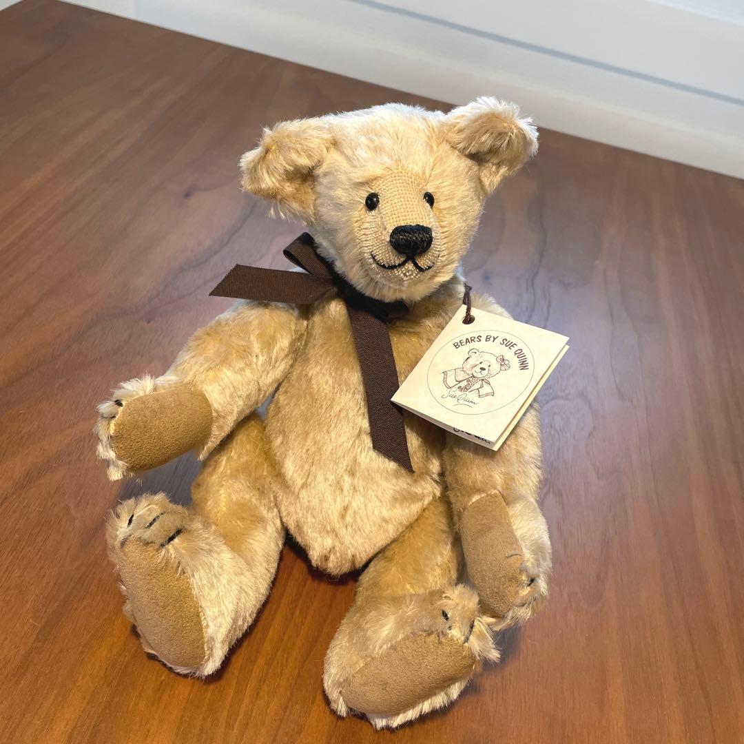 シリアルNo.1 サイン入り人気作家　スークイン　テディベア　シリアルNo.1