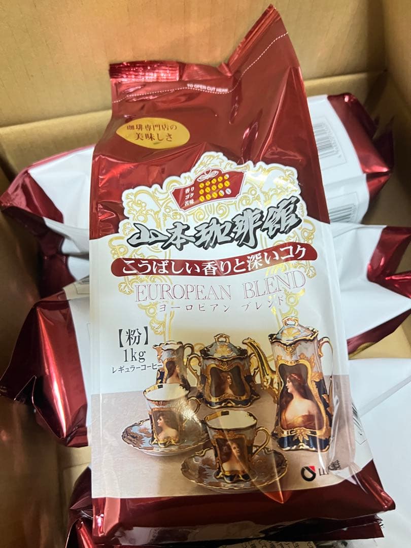 EUROPEAN BLEND コーヒー 1kg 4つ