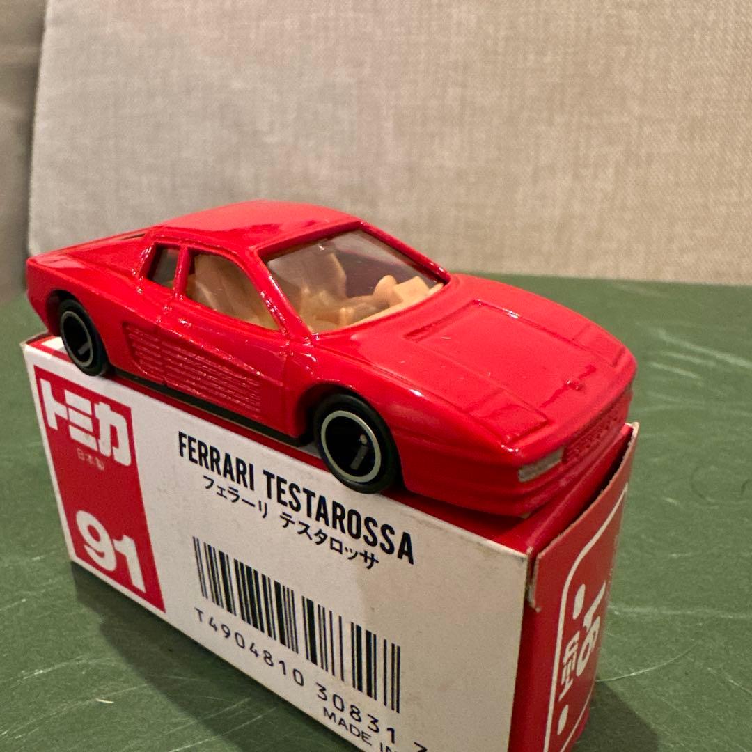 トミカ 91 フェラーリ テスタロッサ 91 日本製