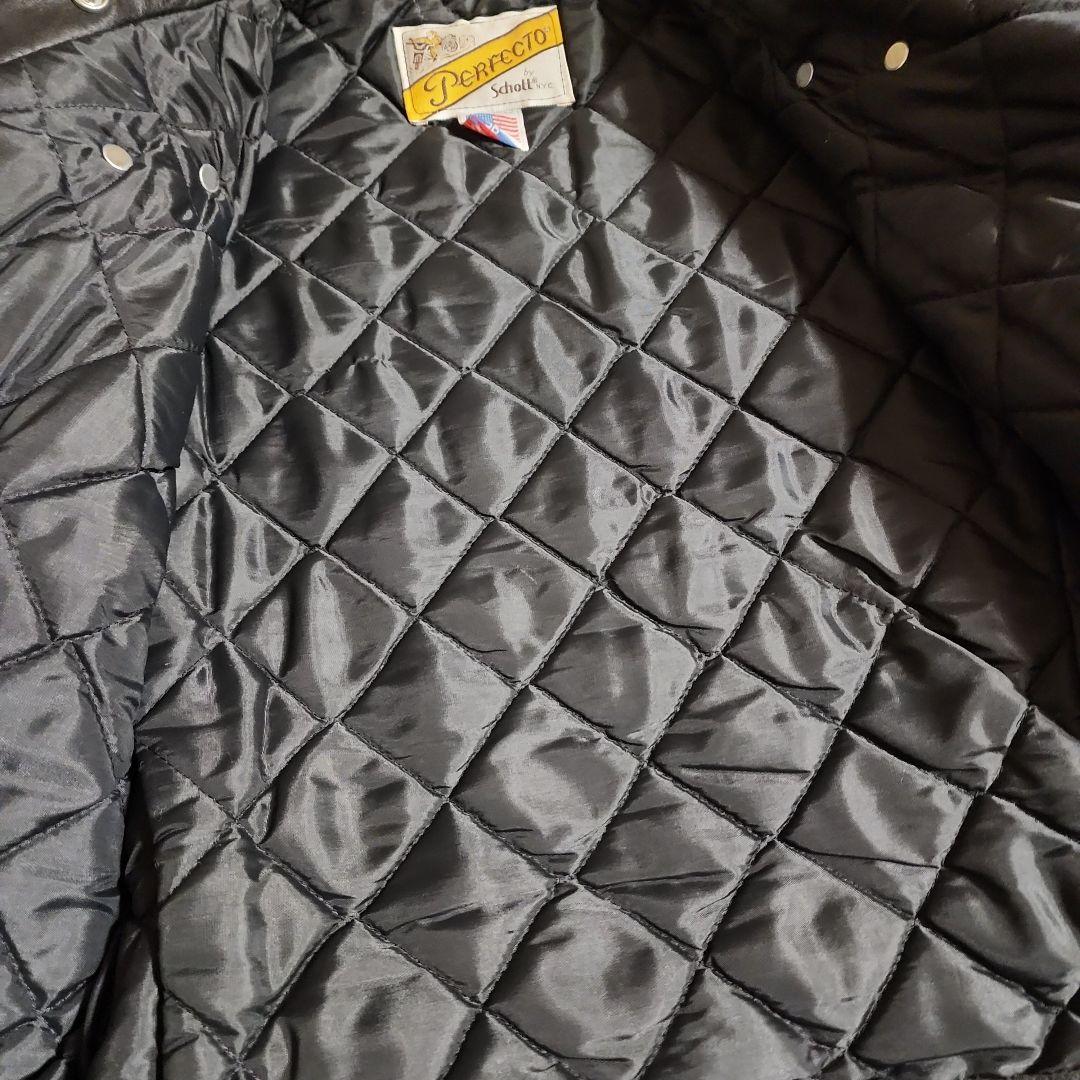 SHOT　ライダースジャケット　レザージャケット　ダブル　618 スタッズ　36