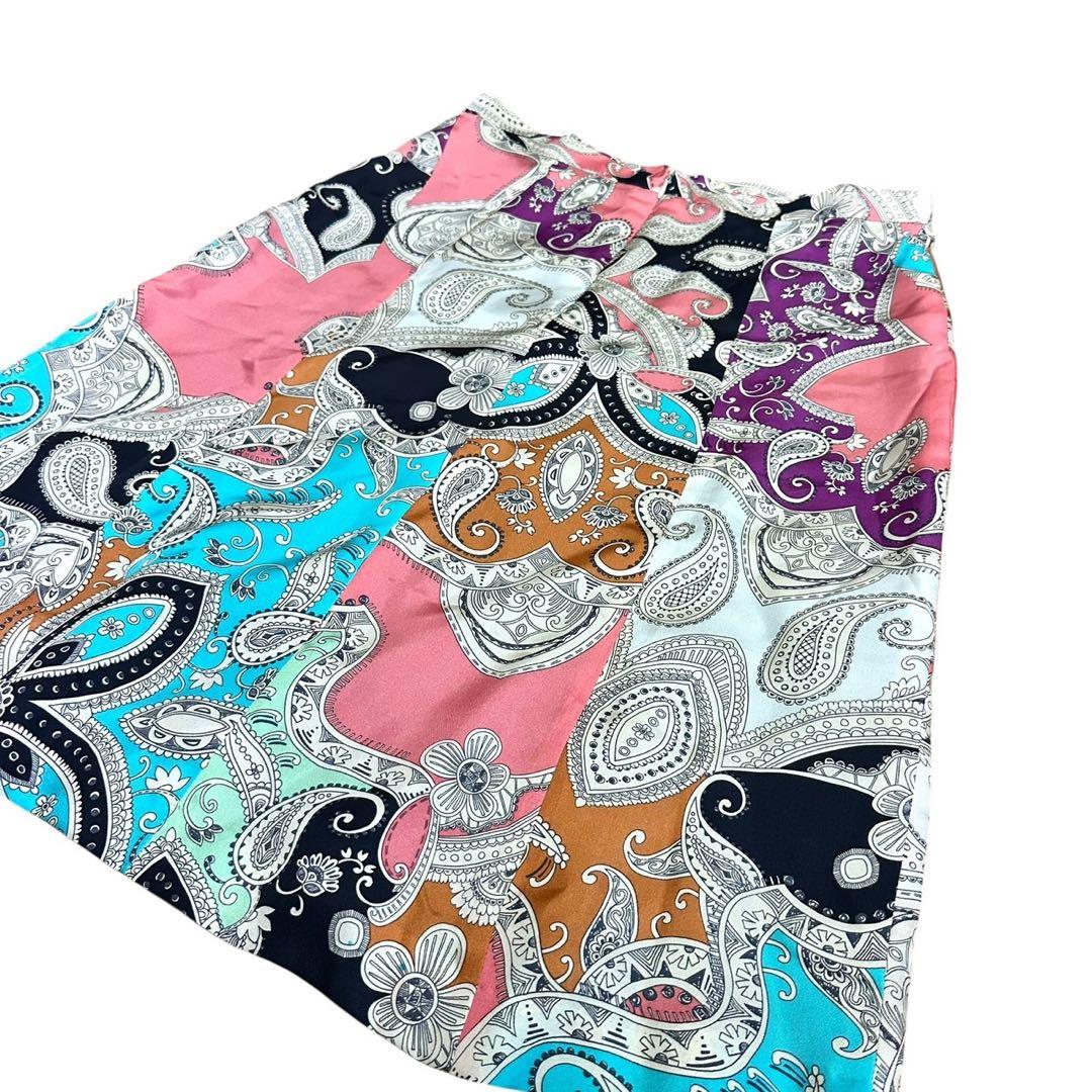 鈴蘭 様✨ETRO エトロ✨シルク　スカート