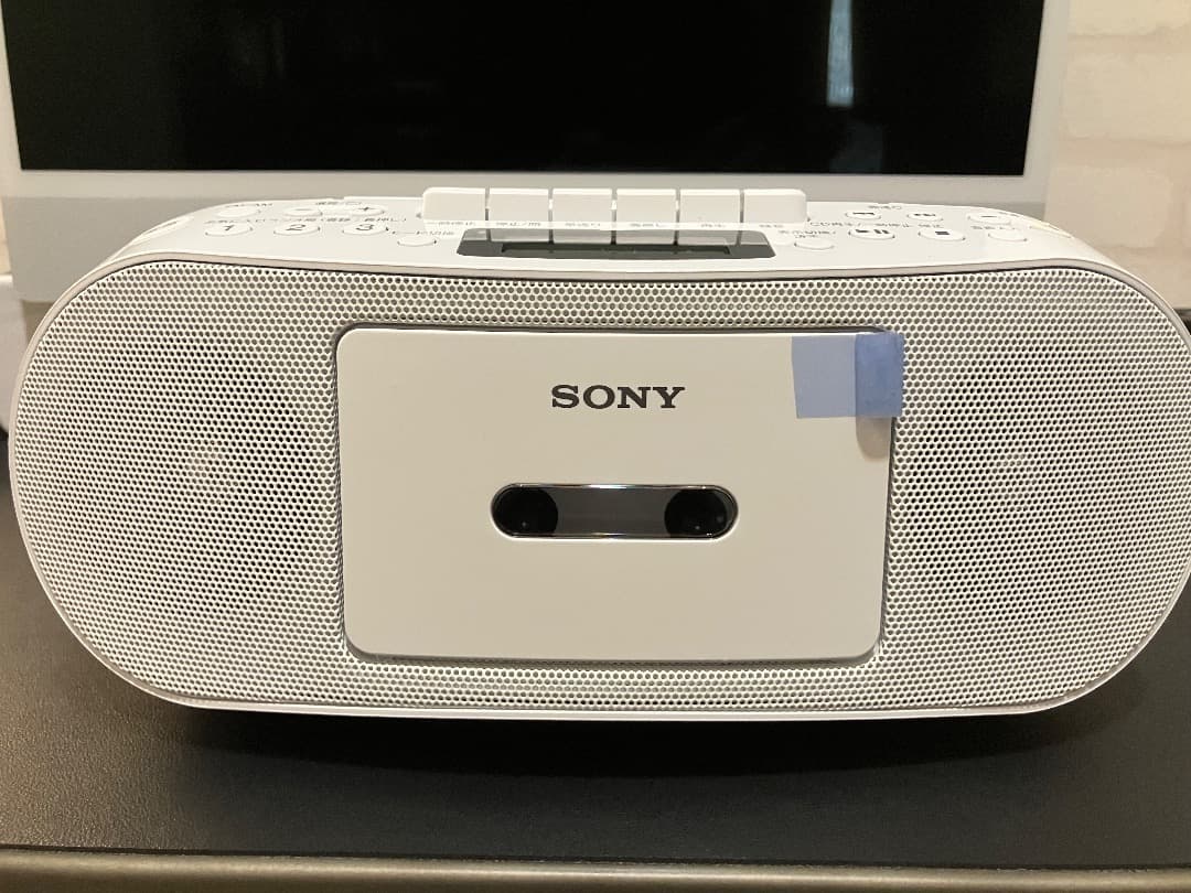 SONY CFD-S50 ホワイトポータブルCDプレーヤー（新品未使用）