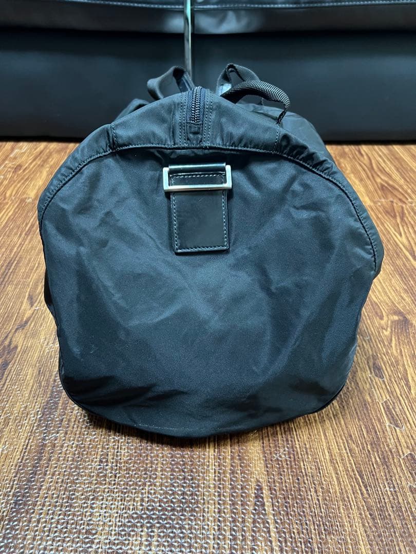 【 美品 】PRADA ボストンバッグ 2way 三角ロゴ ナイロン ブラック